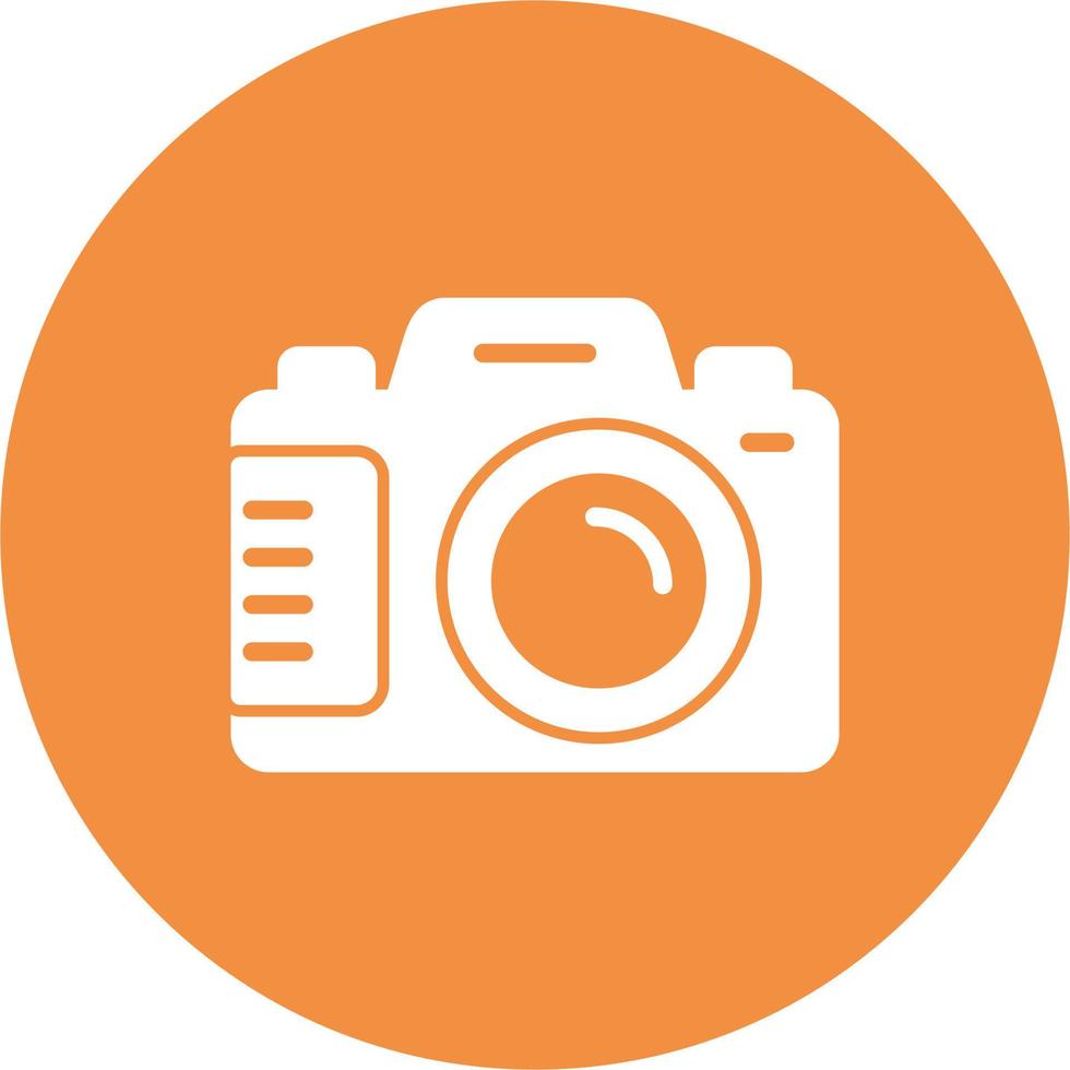 icono de vector de cámara de fotos