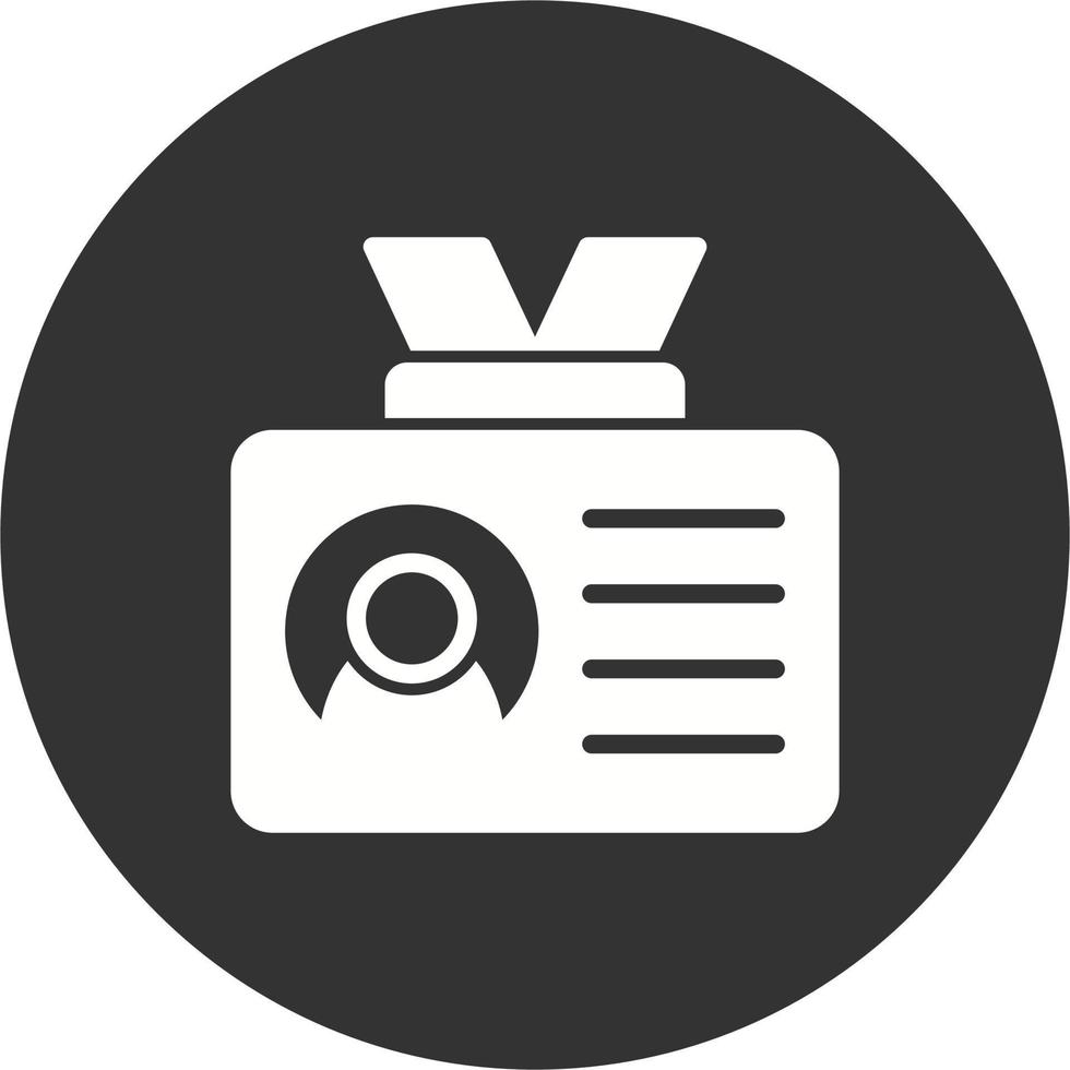Identity Card Vector Icon