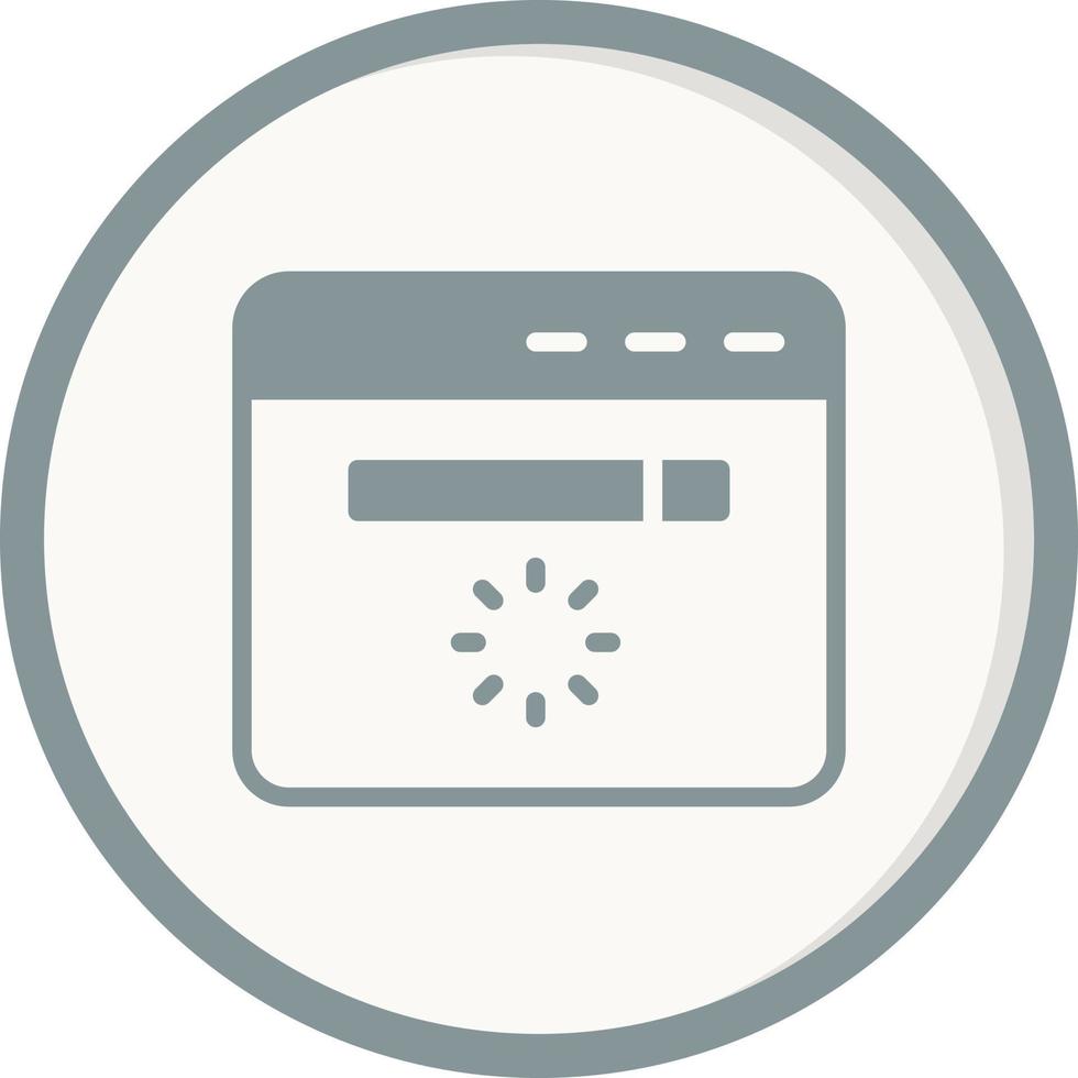 Website Loading Vector Icon