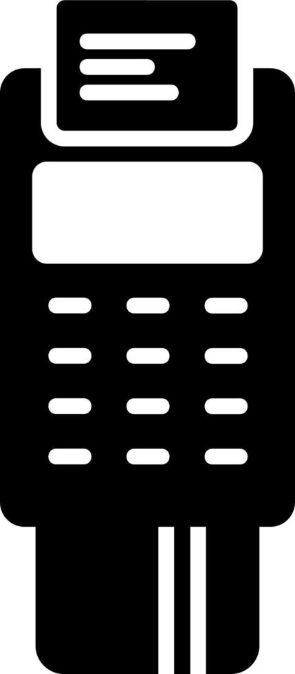 Pos Terminal Vector Icon