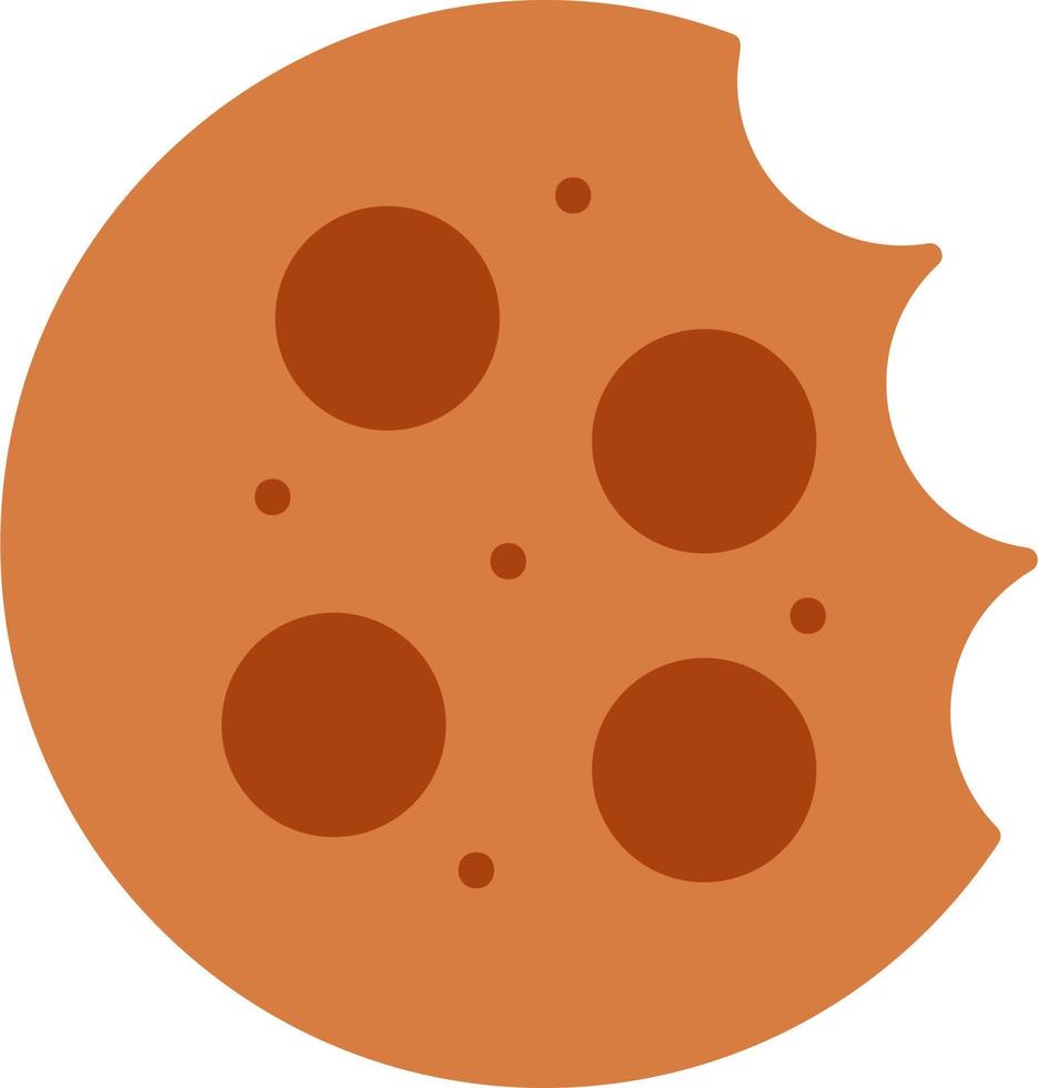 icono de vector de galletas