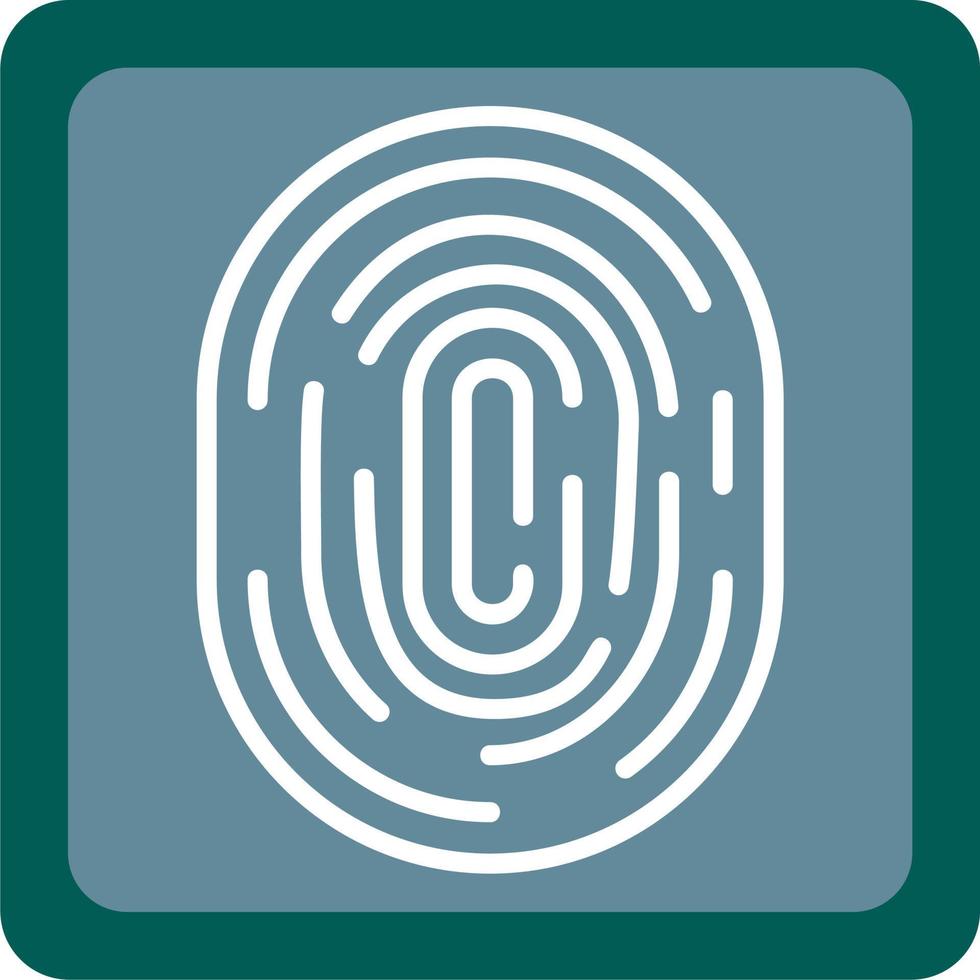 Fingerprint Vector Icon