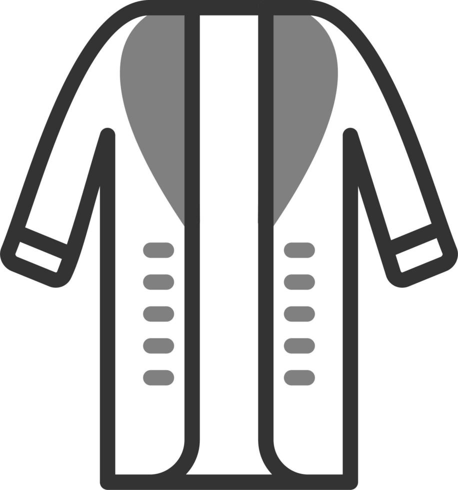 Long Coat Vector Icon