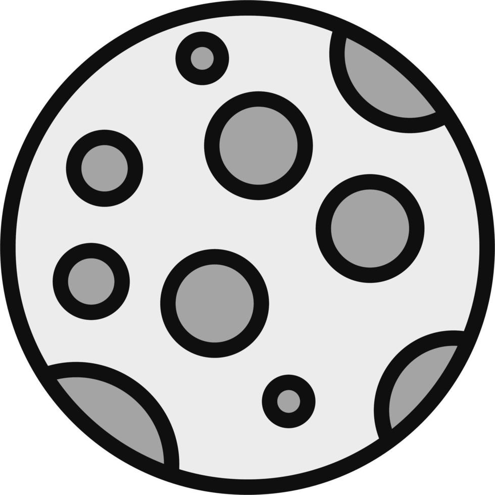 Full Moon Vector Icon