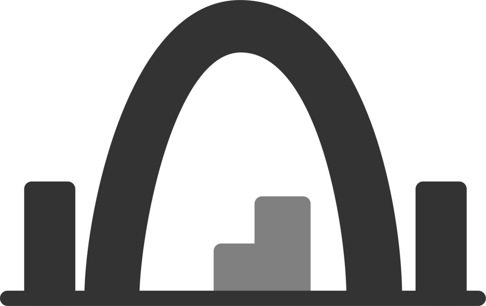 Gateway Arch Vector Icon