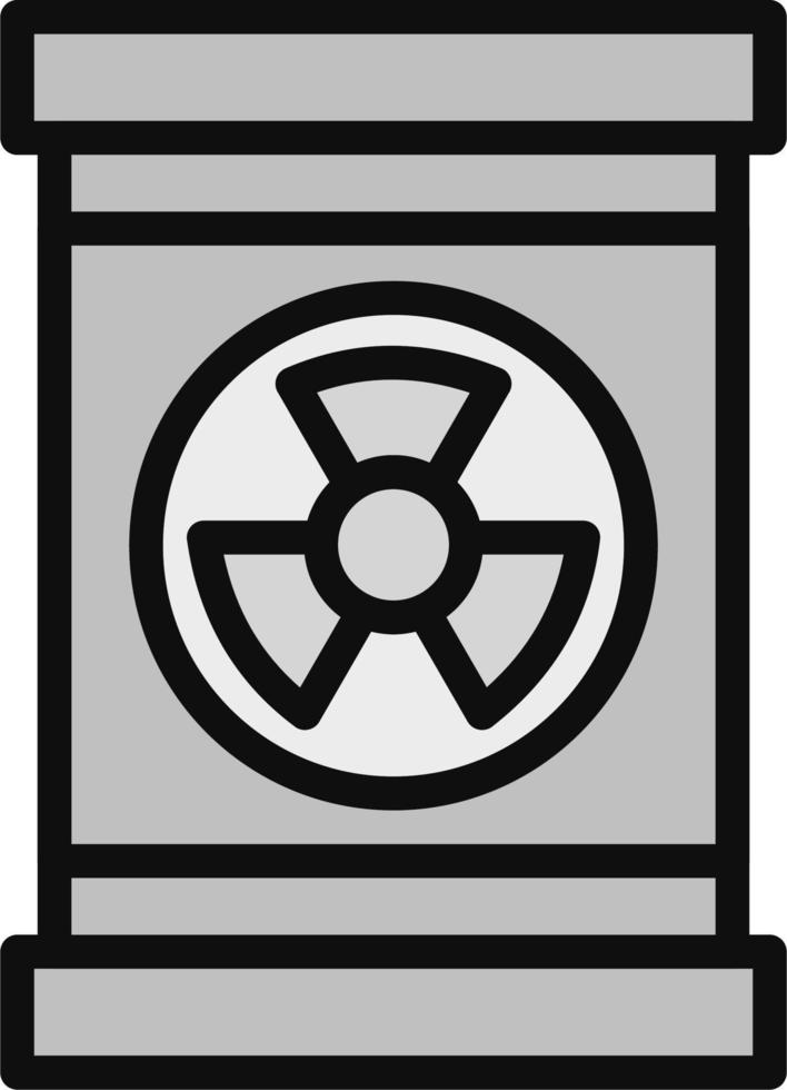 Nuclear Waste Vector Icon