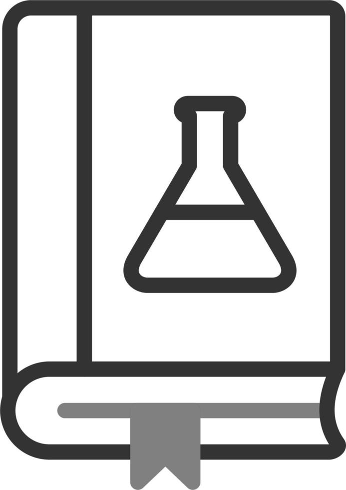 Chemistry Book Vector Icon
