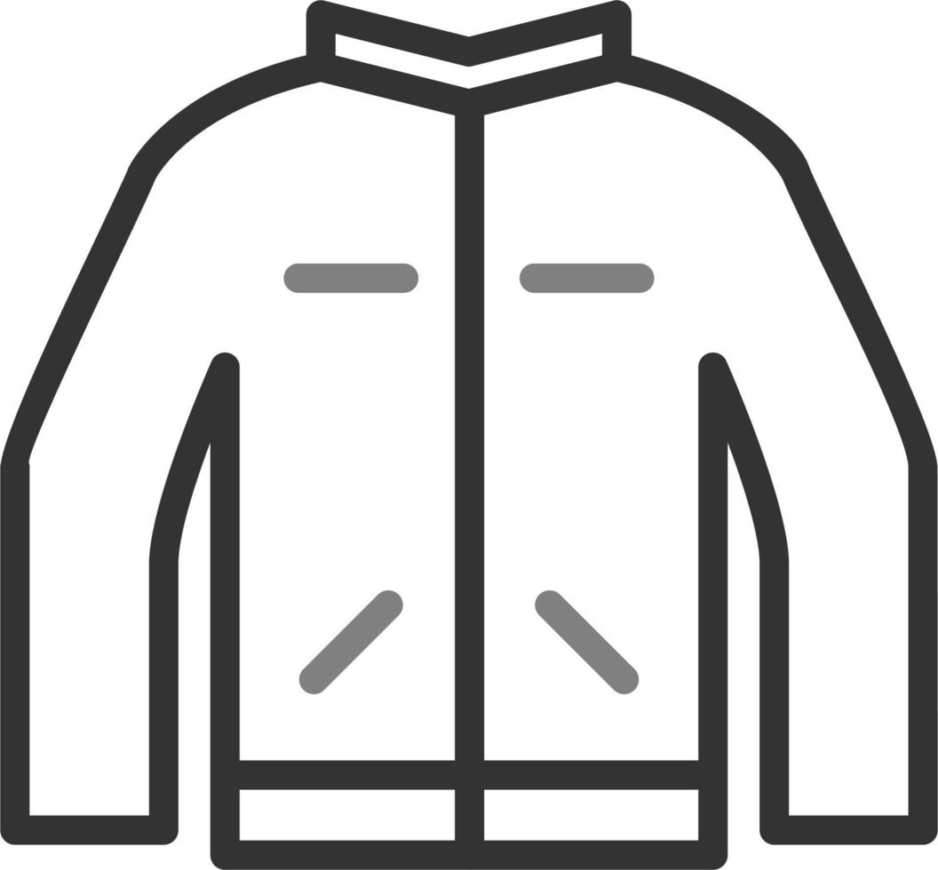 motorista chaqueta vector icono