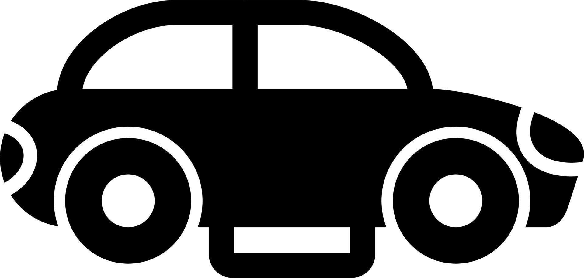 icono de vector de coche