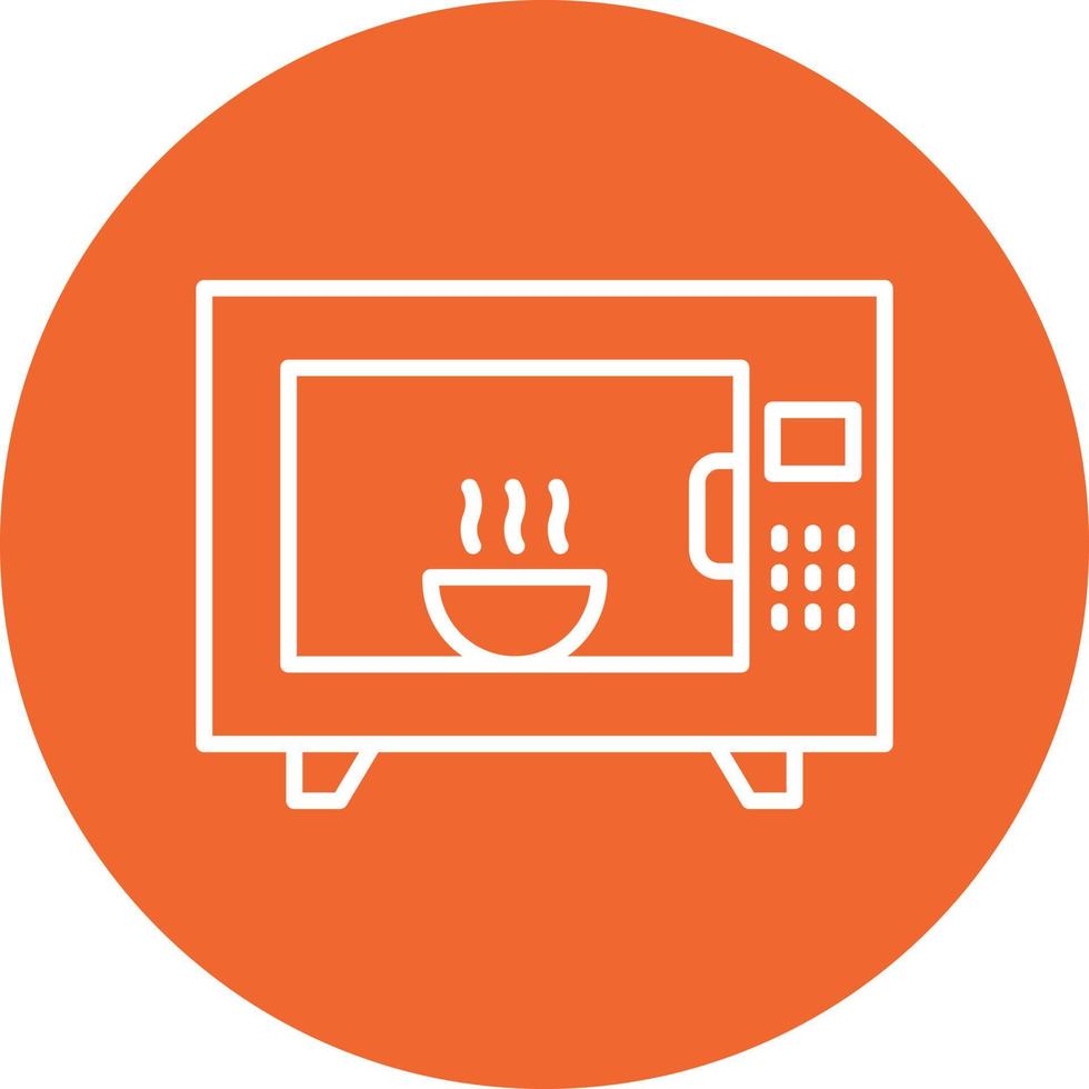 Microwave Oven Vector Icon