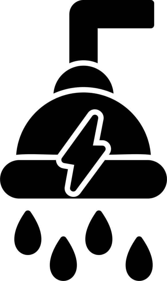 Power Shower Vector Icon