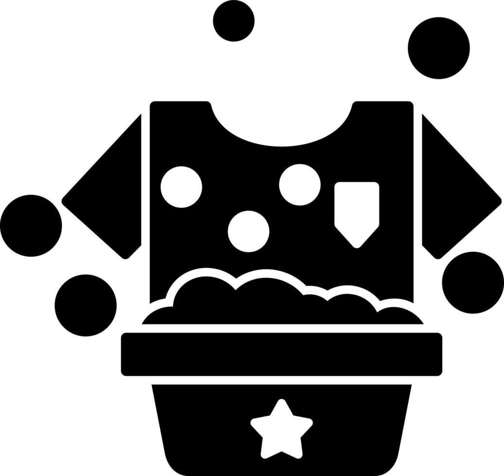 Washing Clothes Vector Icon