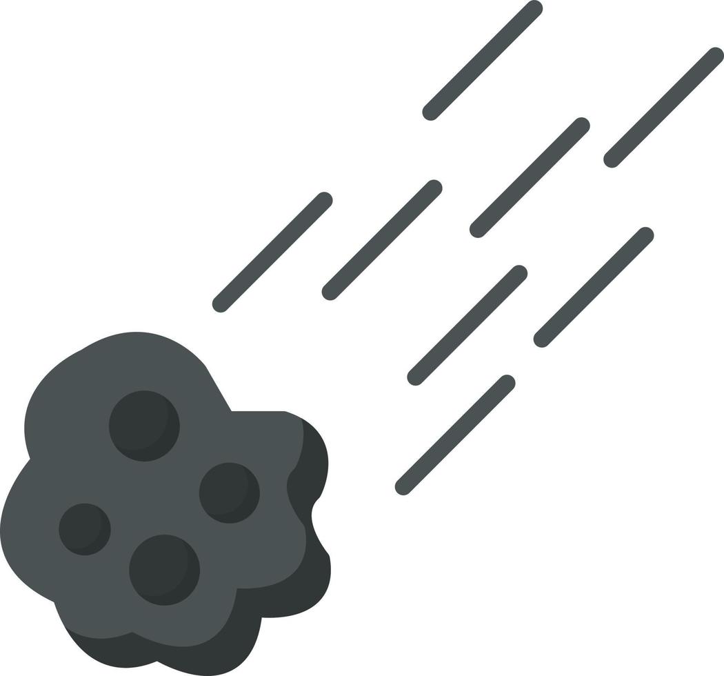 Meteor Vector Icon