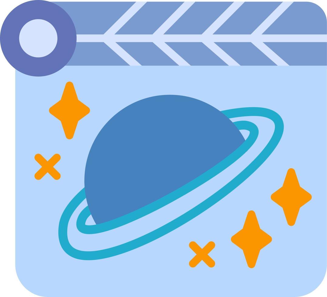 Space Film Vector Icon