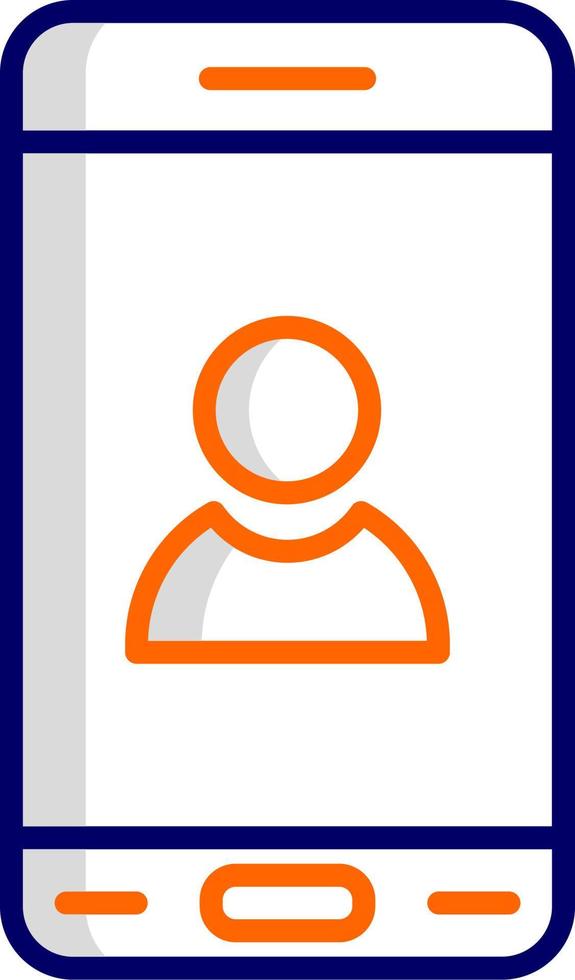 Mobile User Vector Icon