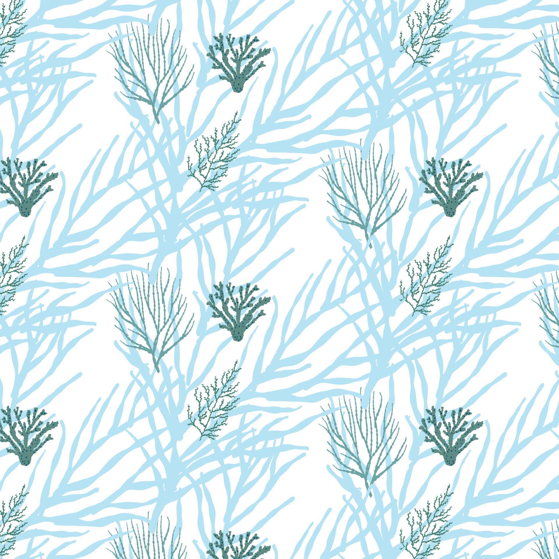 Background with seaweed. 20000226 Vector Art at Vecteezy