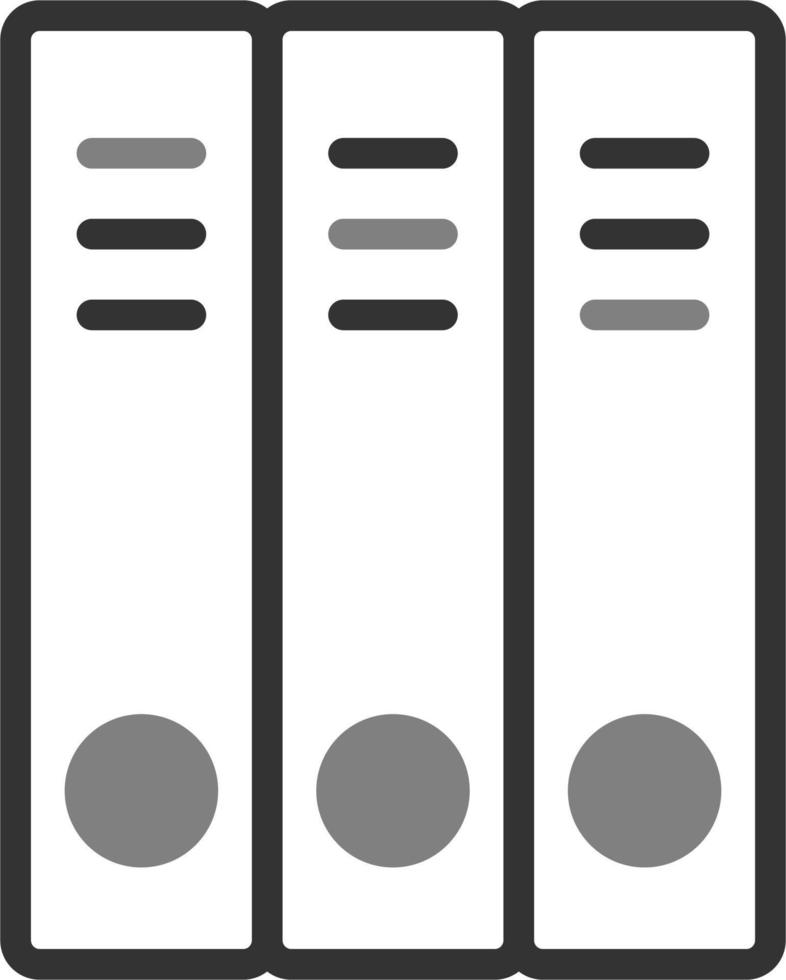 School Folders Vector Icon