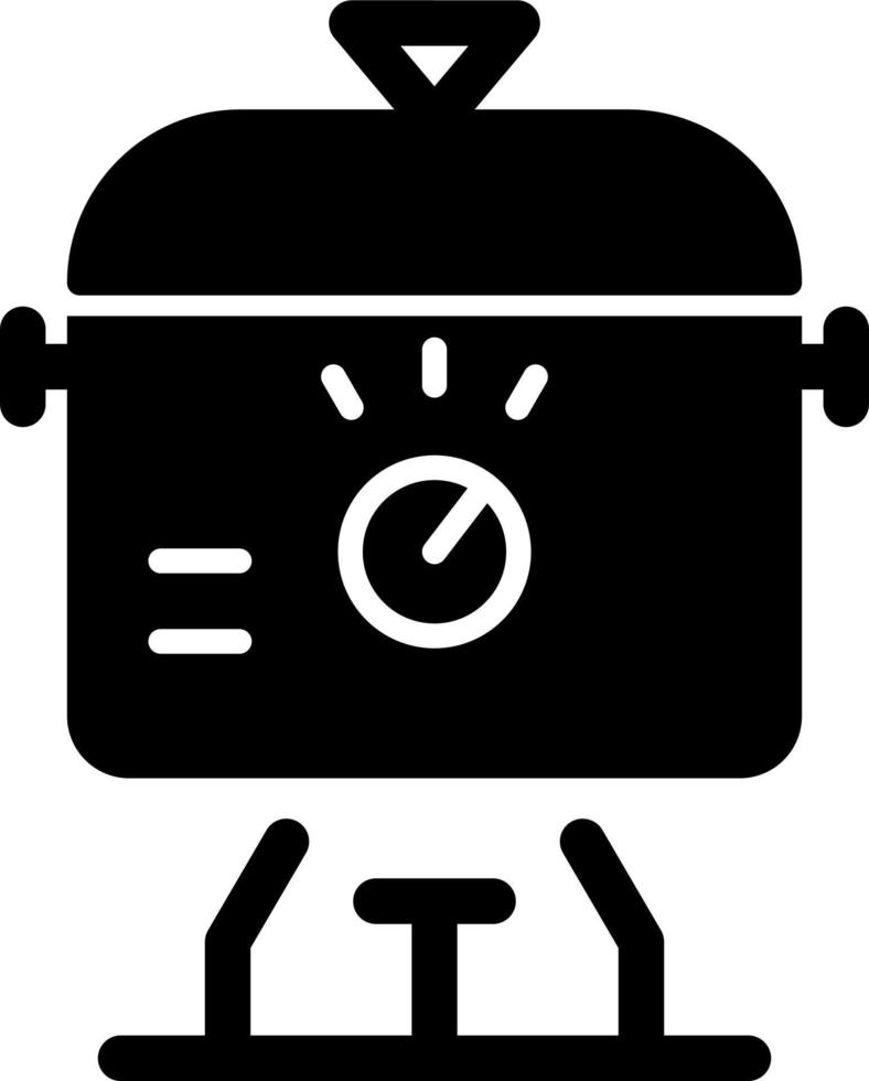 Slow Cooker Vector Icon