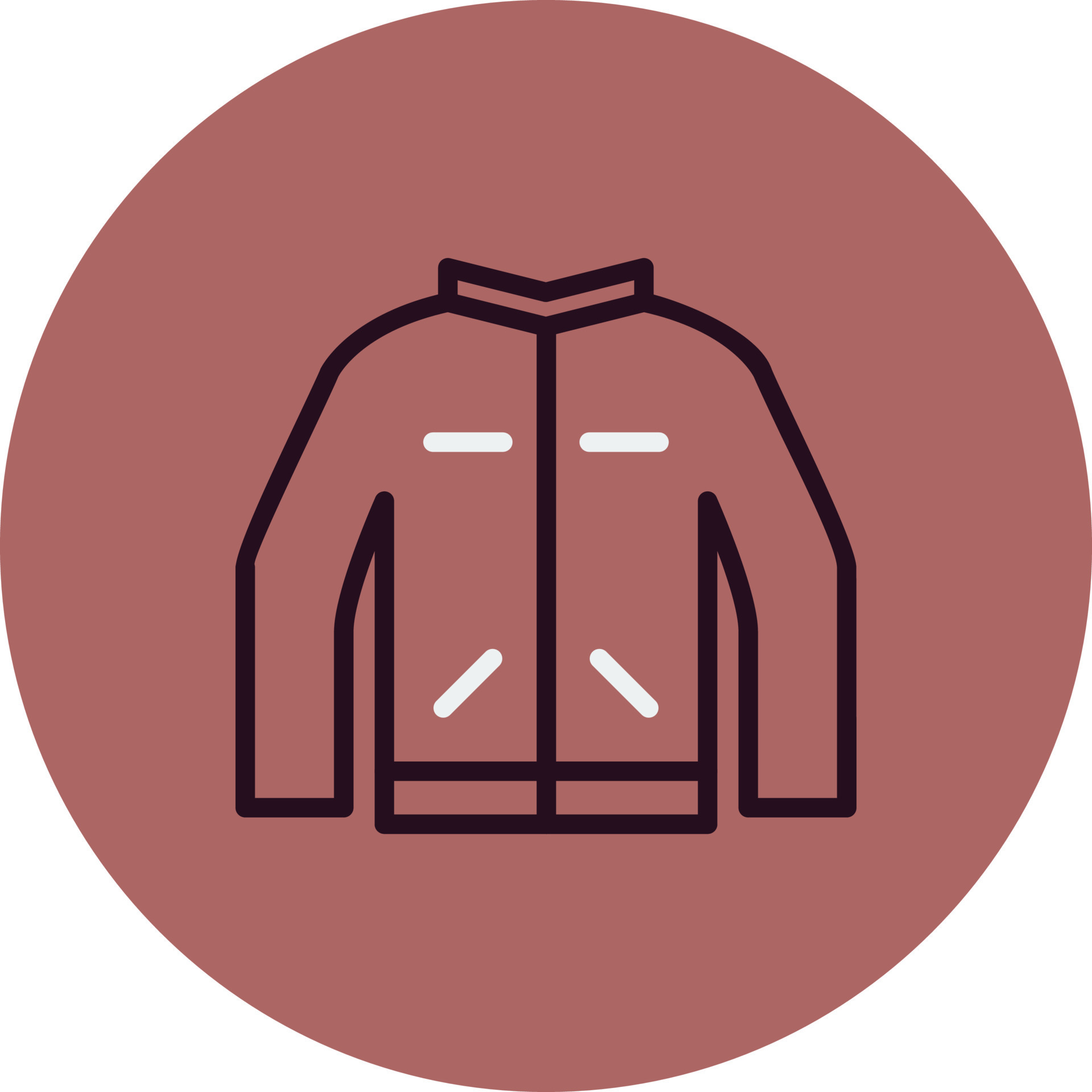 Biker jacket Vector Icon 20000513 Vector Art at Vecteezy