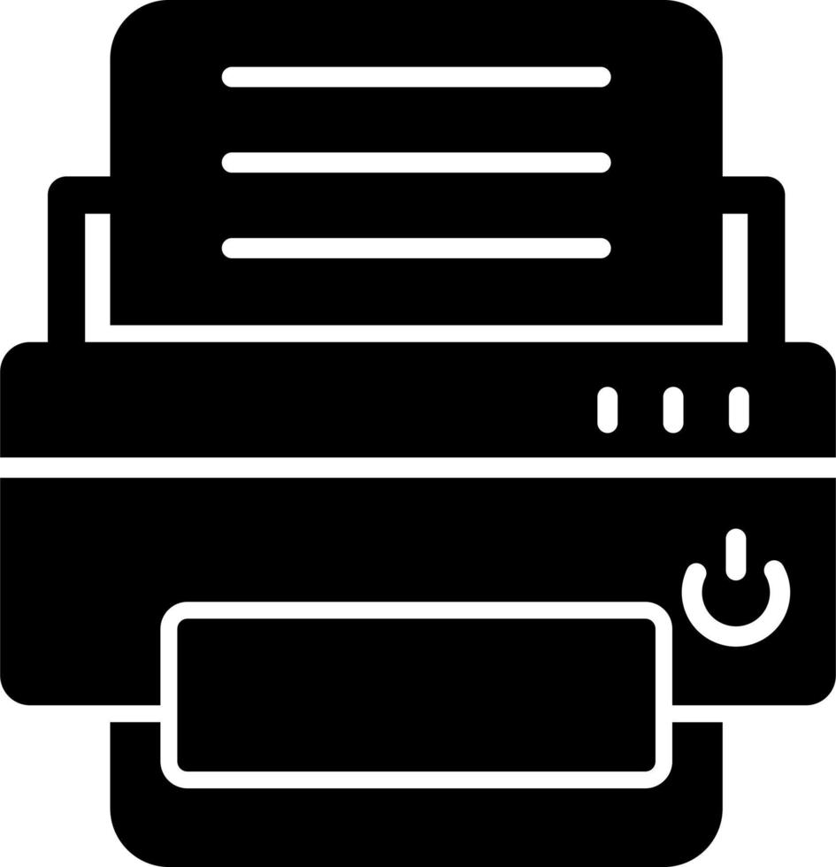 Printer Vector Icon