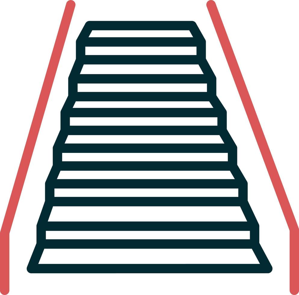 Escalator Vector Icon