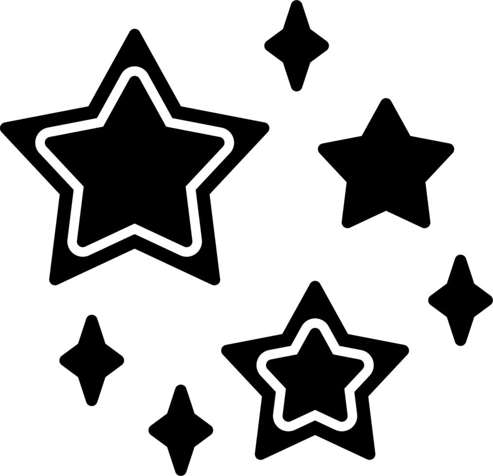 icono de vector de estrellas