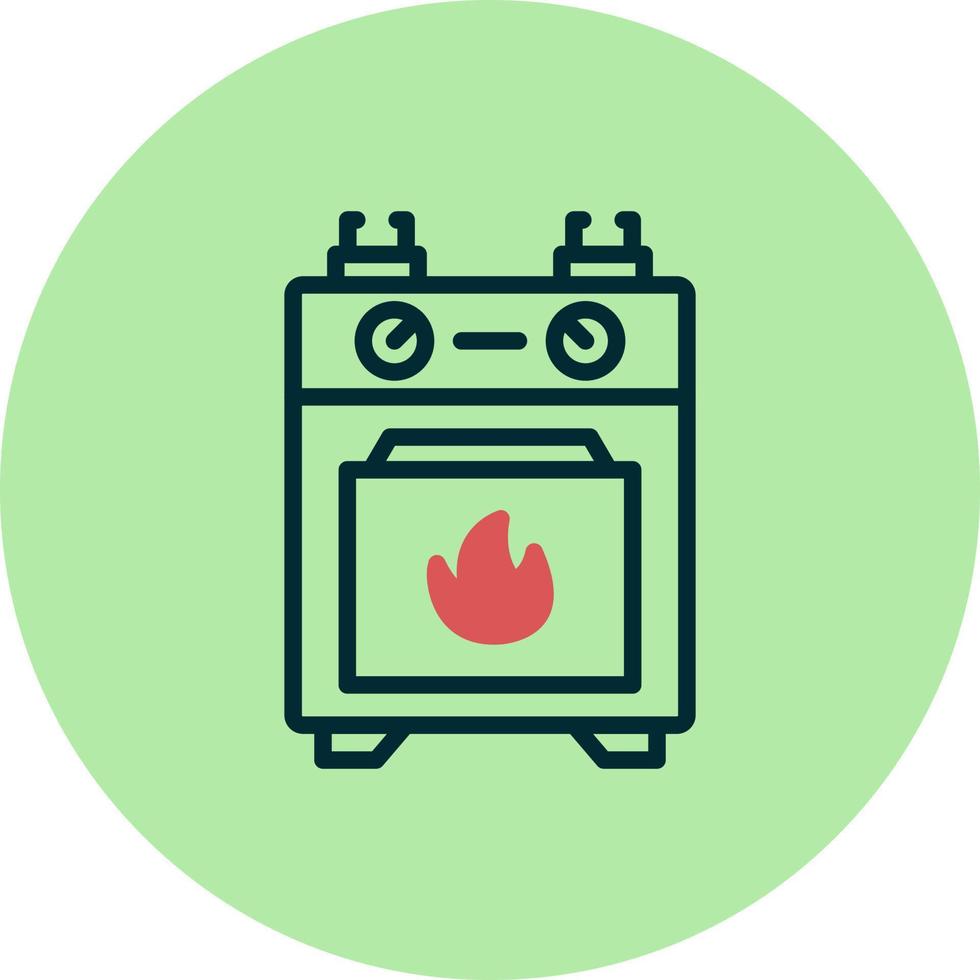 Gas Stove Vector Icon