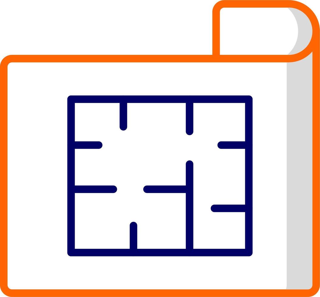 House Plan Vector Icon