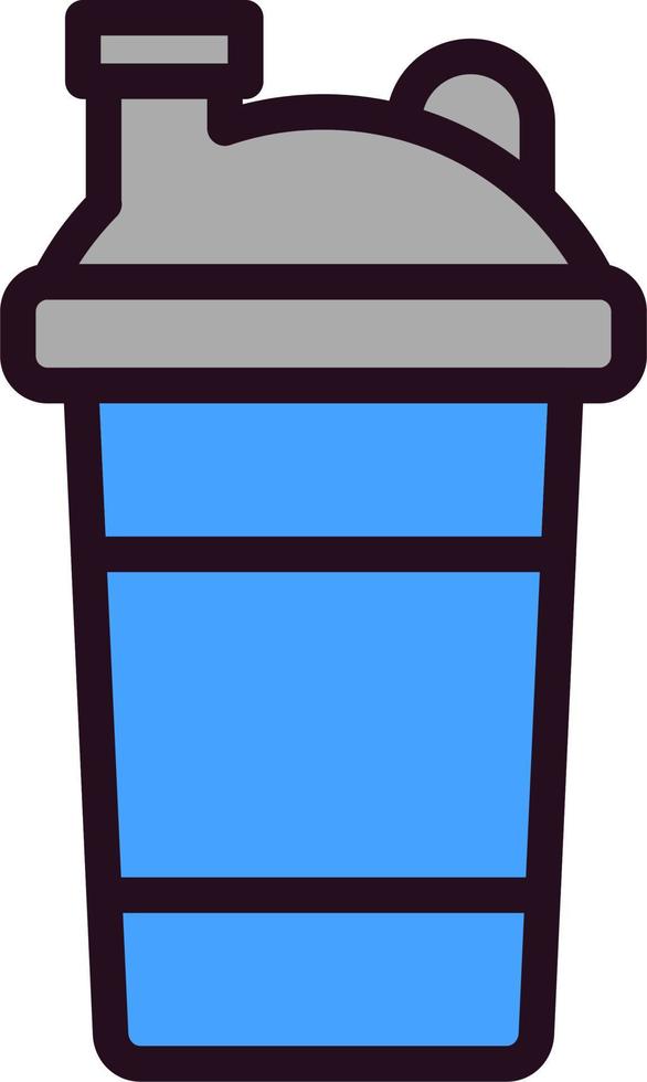 Protein Shaker Vector Icon