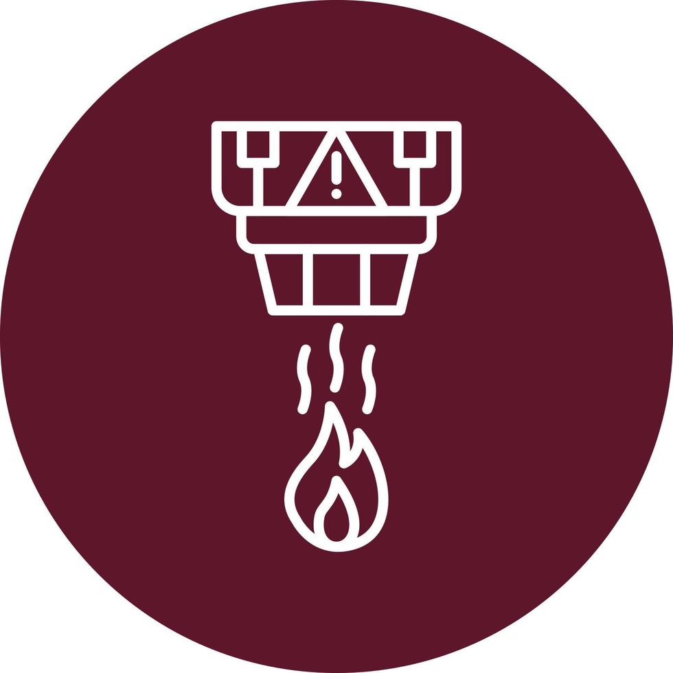 Smoke Detector Vector Icon