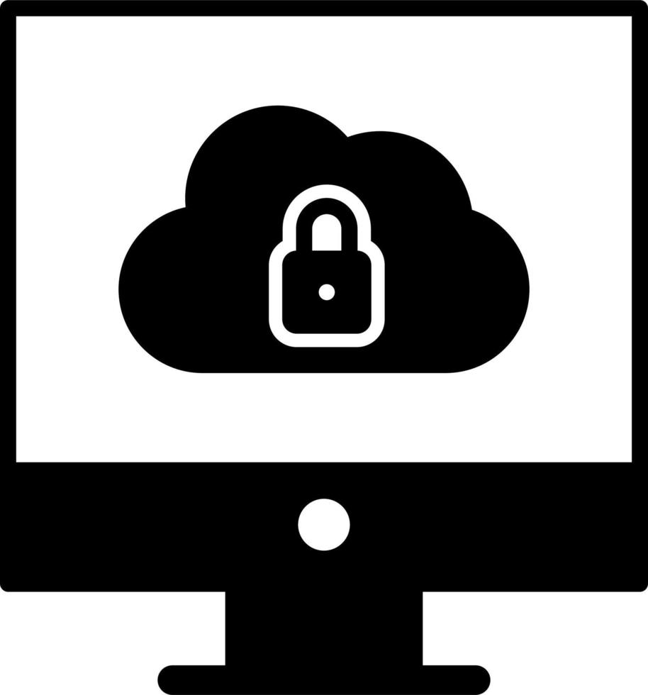 Data Secure Vector Icon