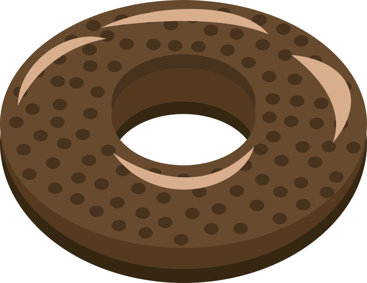 donut PNG grafisch clip art ontwerp