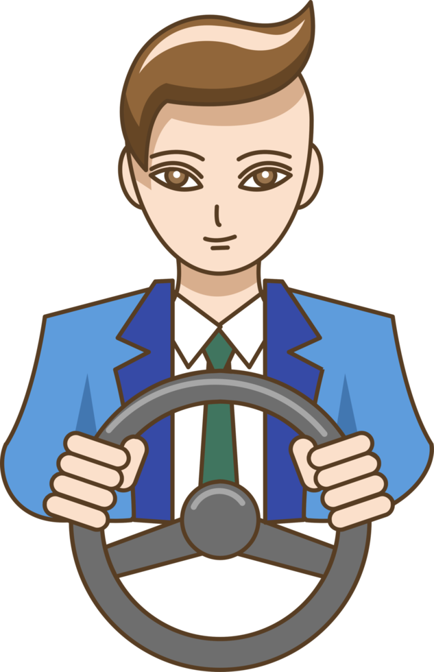 Driver png graphic clipart design