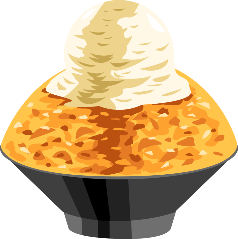 Bingsu png graphic clipart design