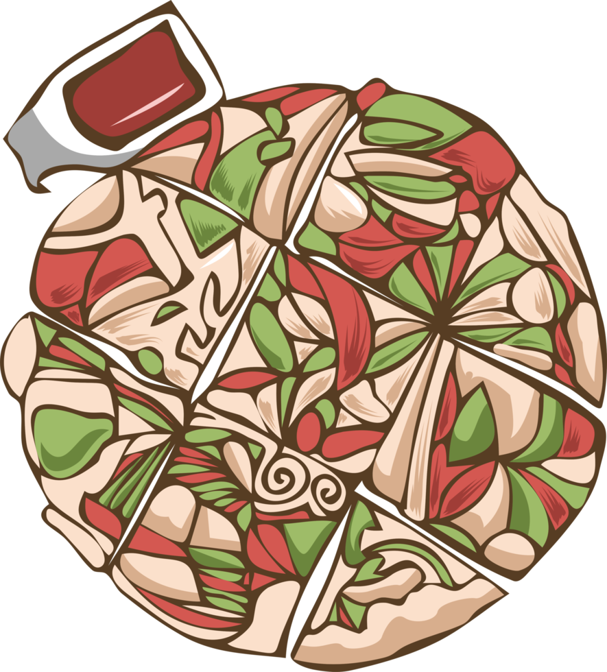 Haemul pajeon png graphic clipart design