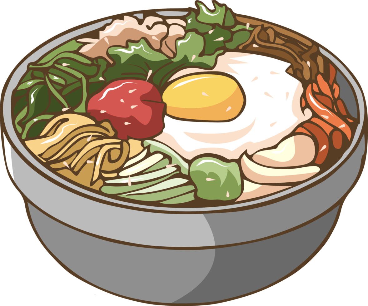 bibimbap png grafisk ClipArt design