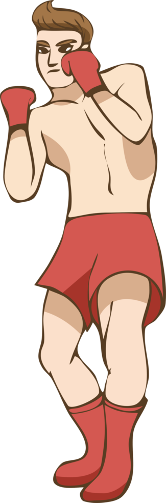 Boxing png graphic clipart design