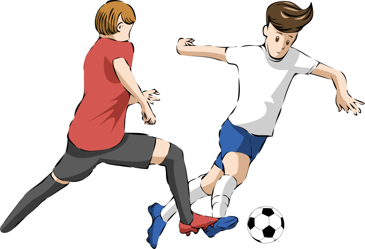 Fußball Spieler png Grafik Clip Art Design