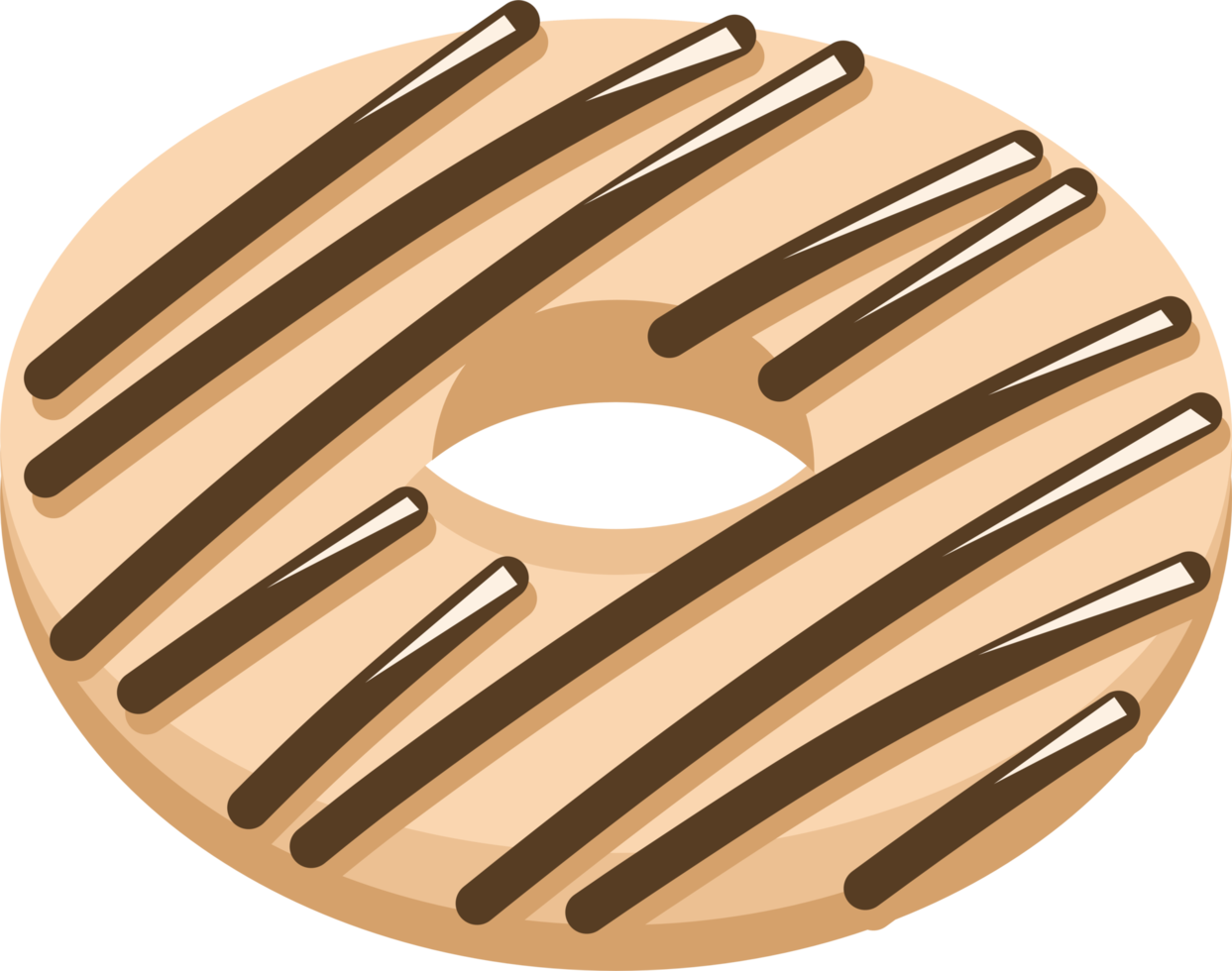 Donut png graphic clipart design