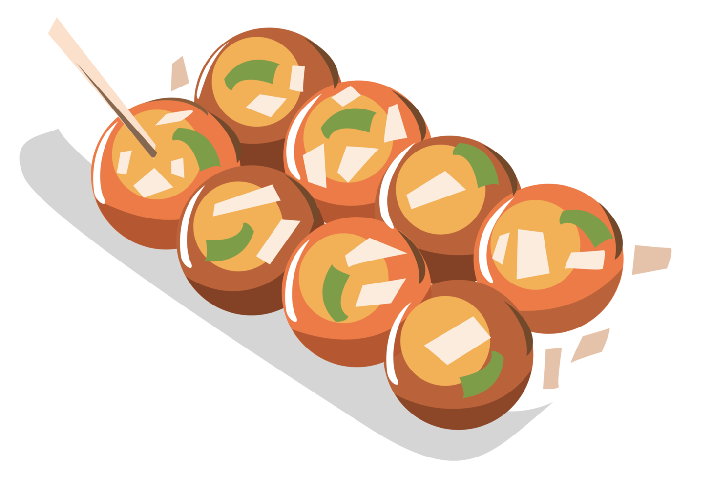 takoyaki png graphique clipart conception