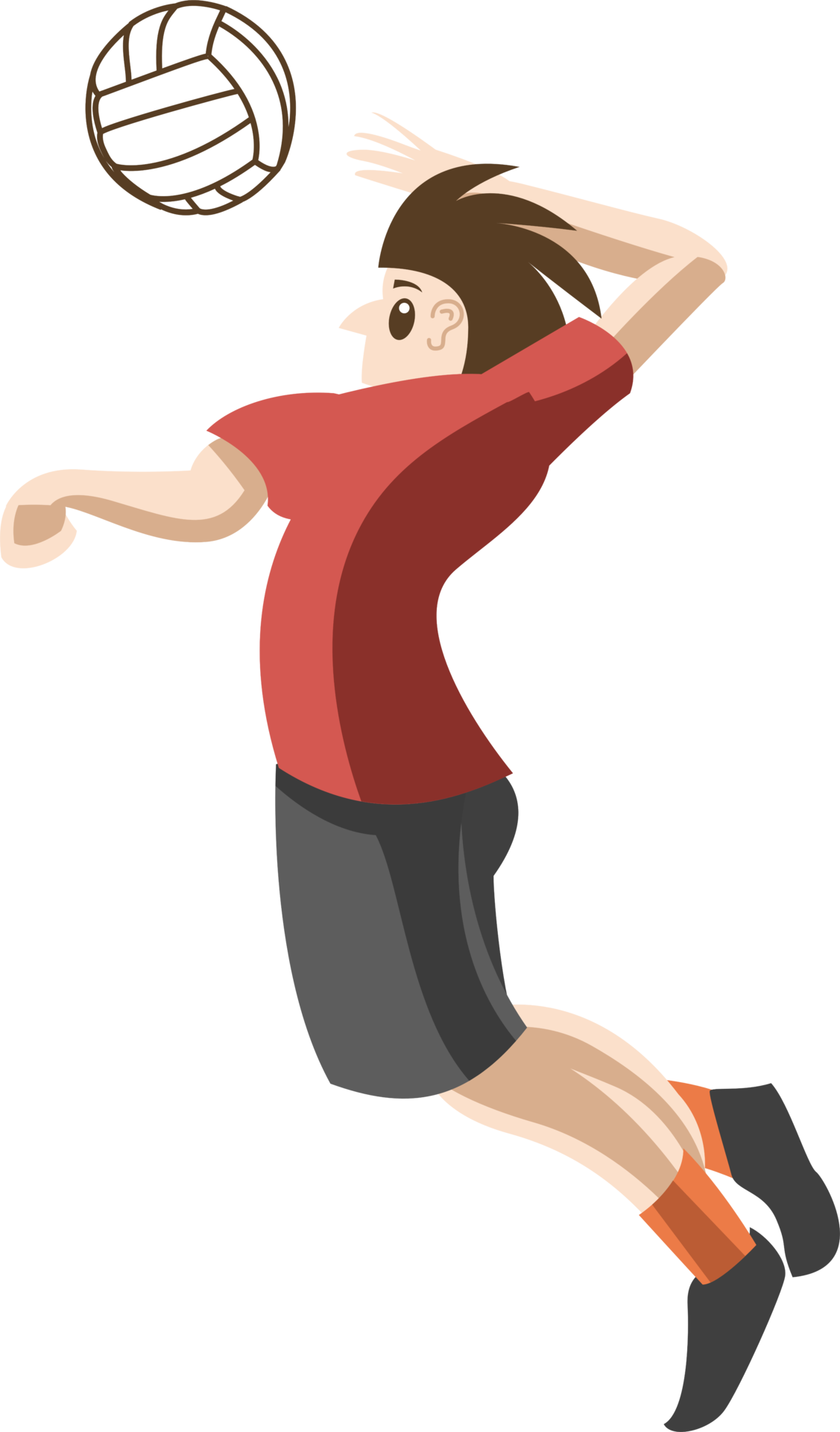 volleyball player png graphic clipart design 20001464 PNG