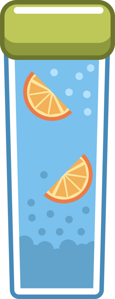 bicchiere di acqua png grafico clipart design