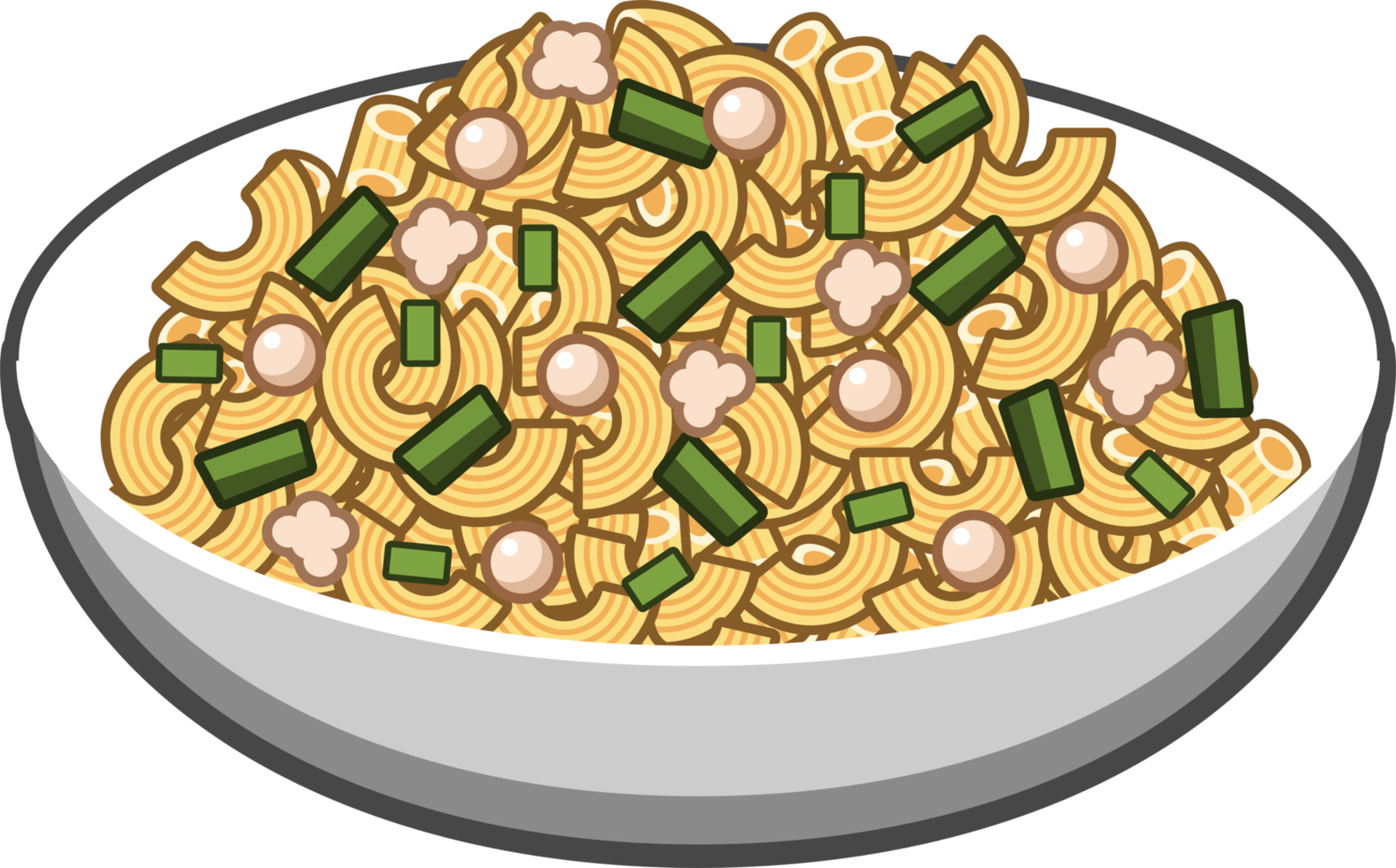 macaroni png graphique clipart conception