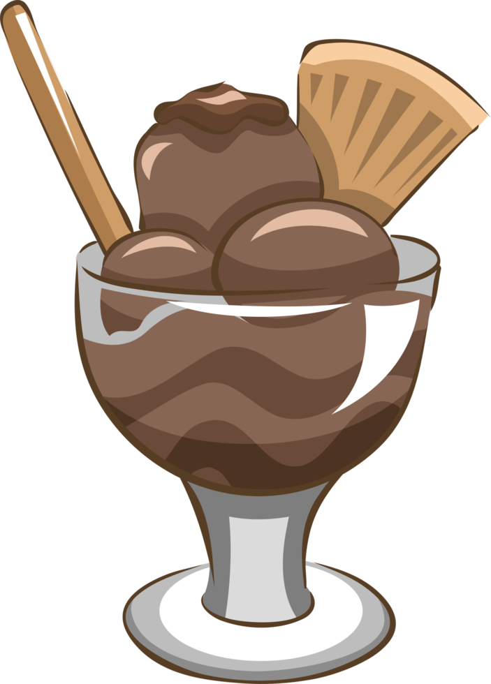 ice cream sundae png graphic clipart design