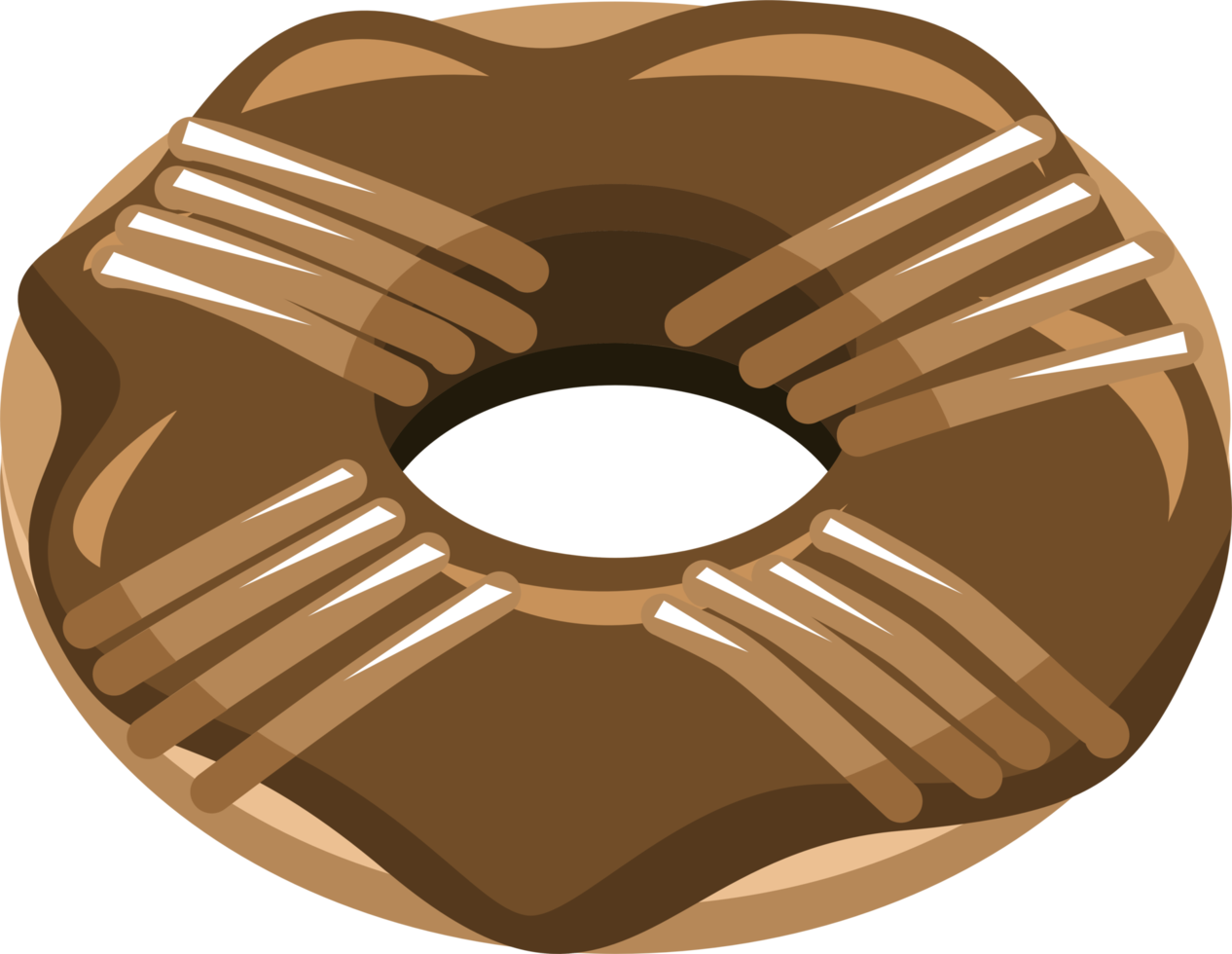 Donut png graphic clipart design