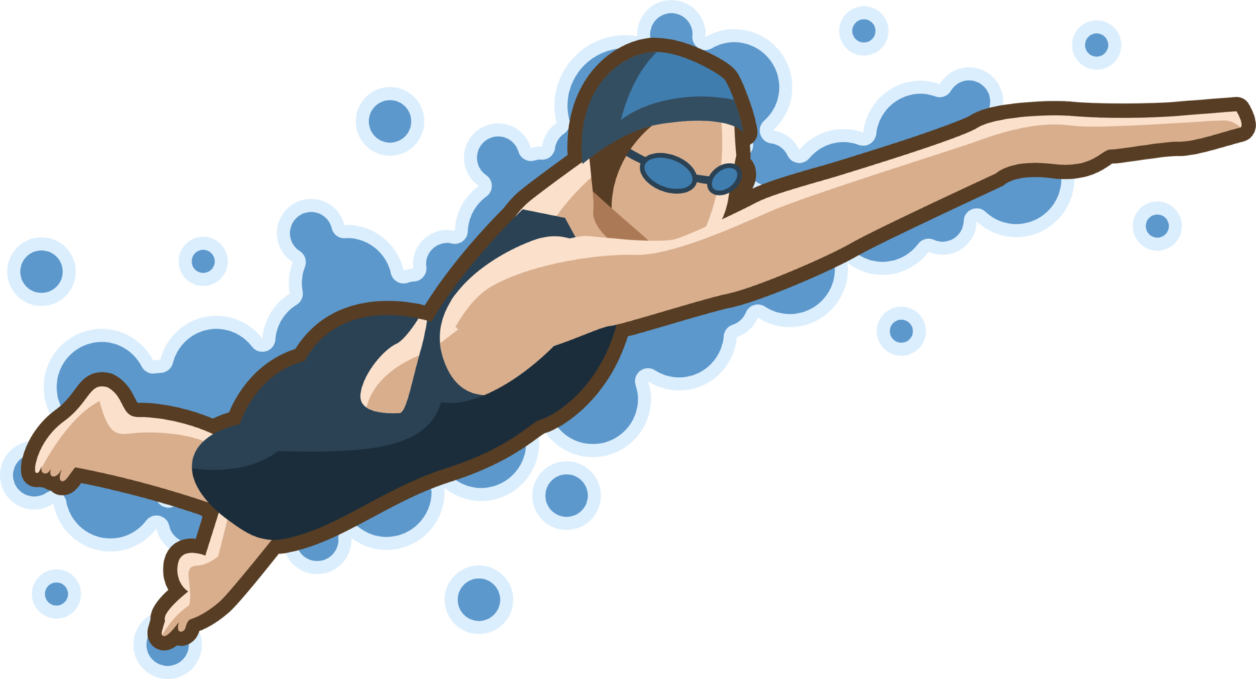 clipart swim