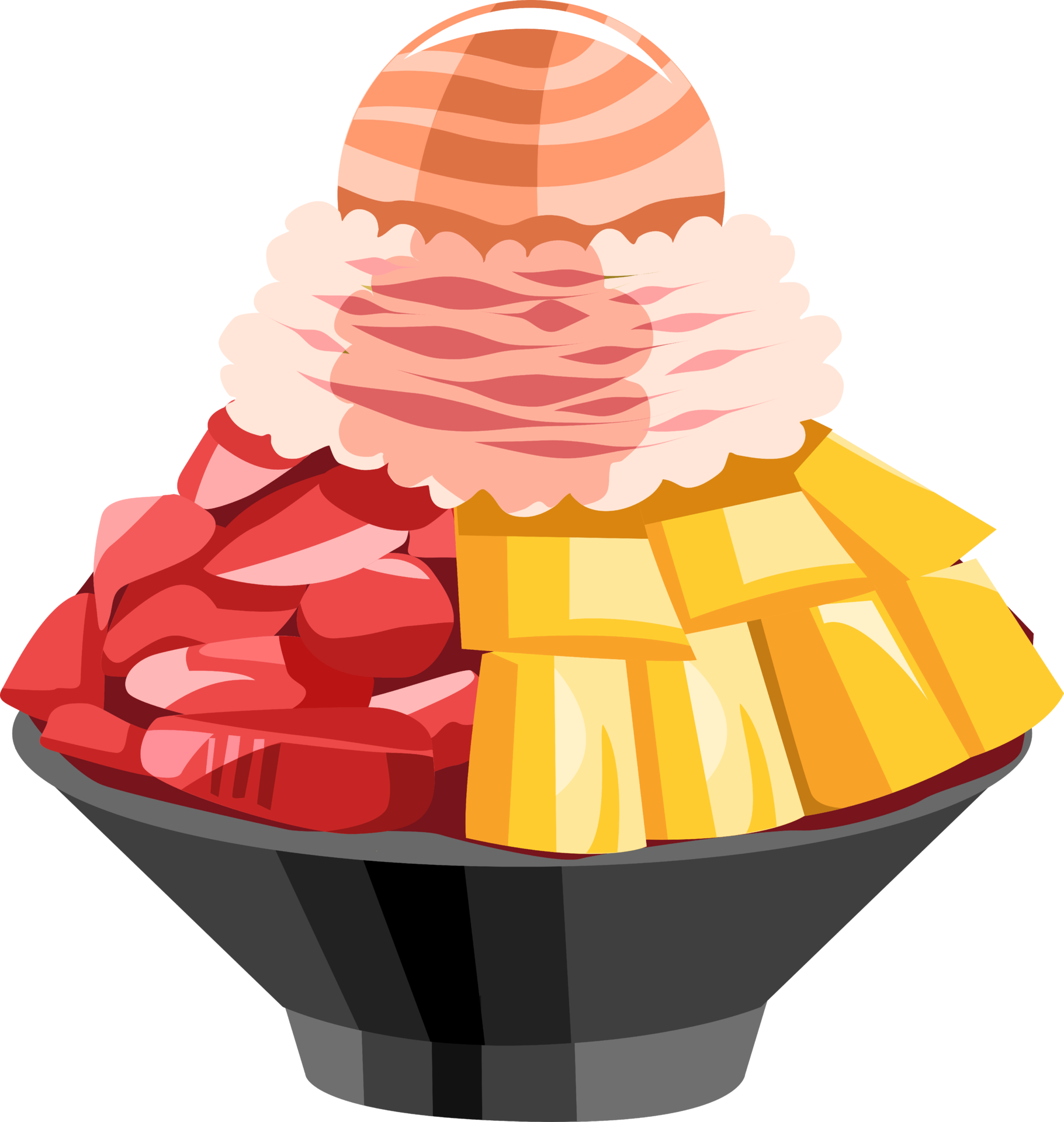 Bingsu png Grafik Clip Art Design 20001500 PNG