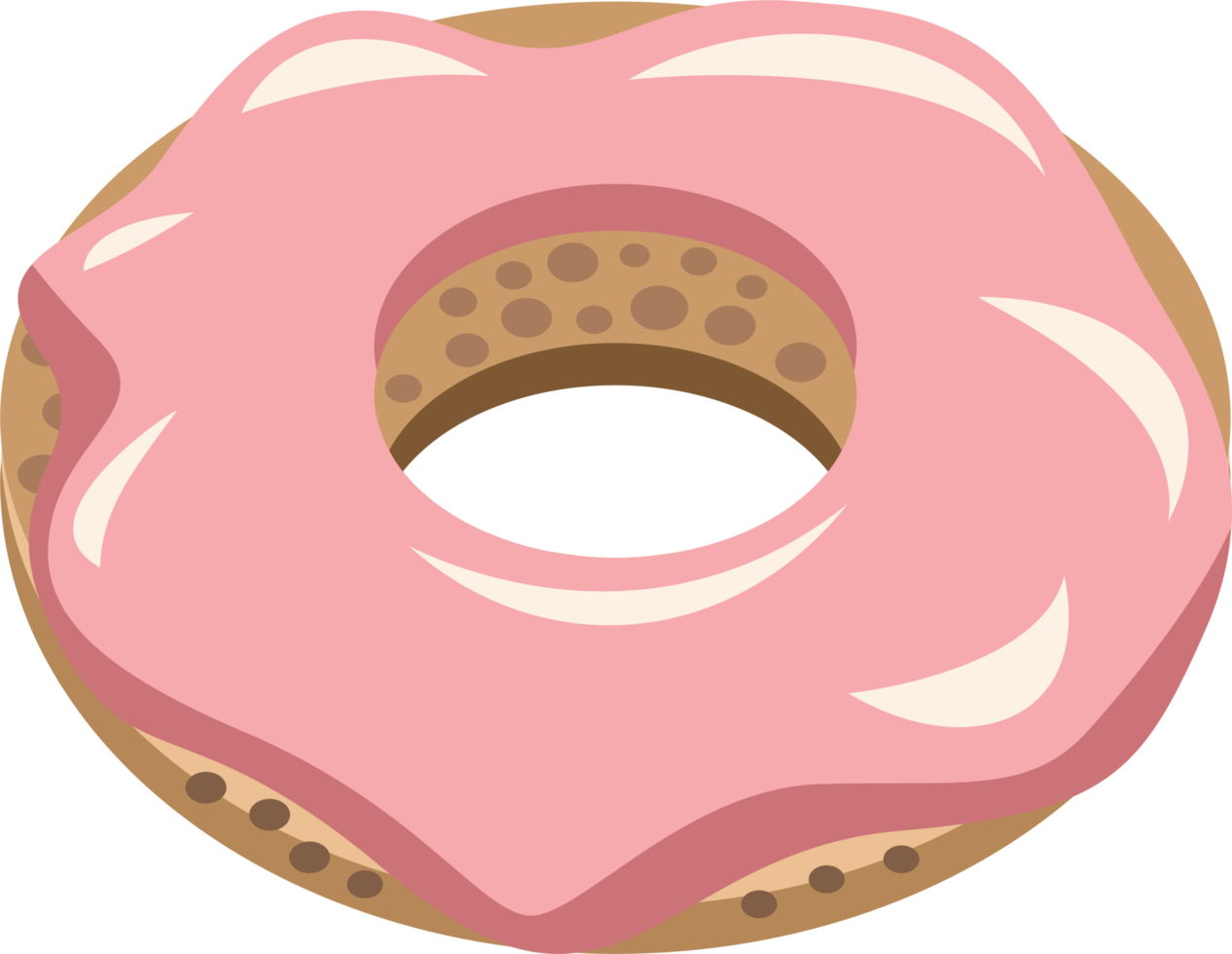 Donut png graphic clipart design