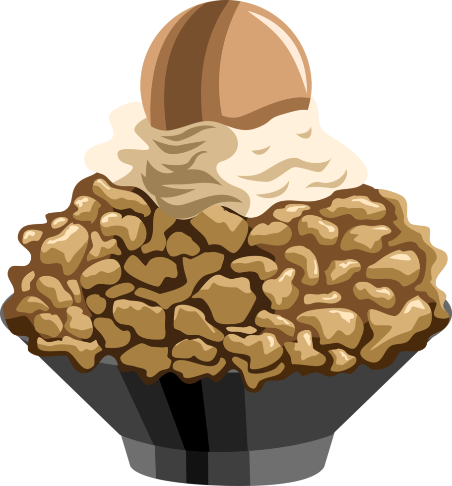 bingsu png gráfico clipart diseño