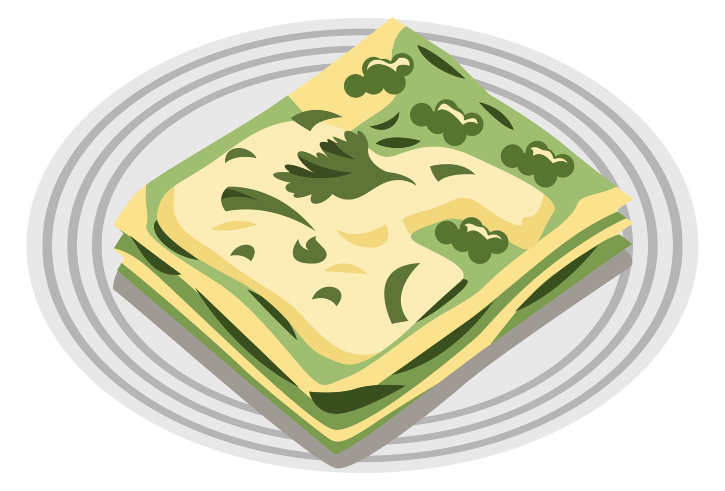 Lasagna png grafico clipart design